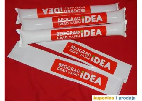 Navijačke udaraljke, palice za navijanje, klepersi, štampa - 9/14