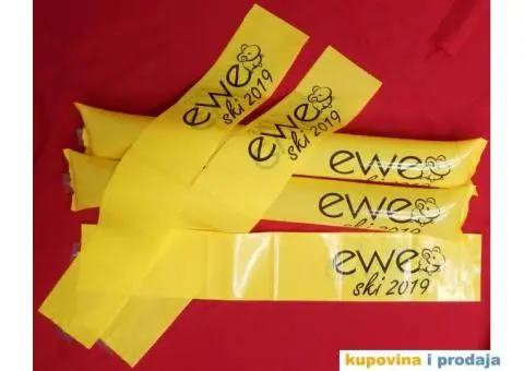 Navijačke udaraljke, palice za navijanje, klepersi, štampa - 11/14