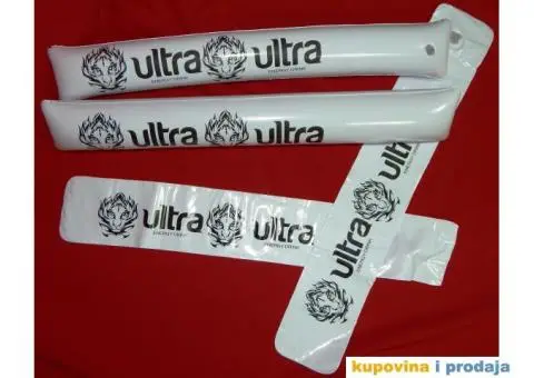 Navijačke udaraljke, palice za navijanje, klepersi, štampa - 13/14