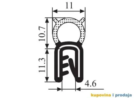 gumeni kederi za čamce,automob.kamione autobuse.... - 6/15