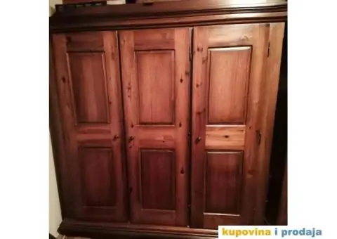 Dva troklirna ormara od punog drveta