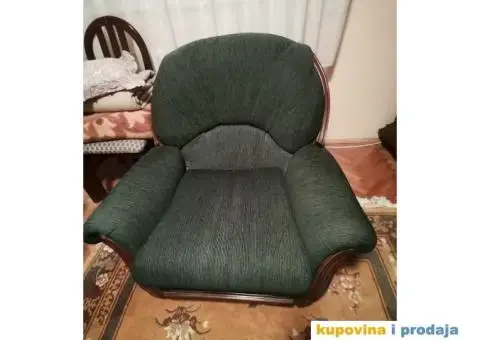 Trosed na razvlačenje i fotelja