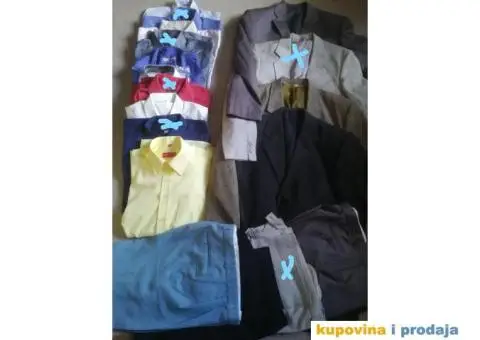 Sve za muškarce-košulje, pantalone,odela, sakoi, vel 42 - 1/13