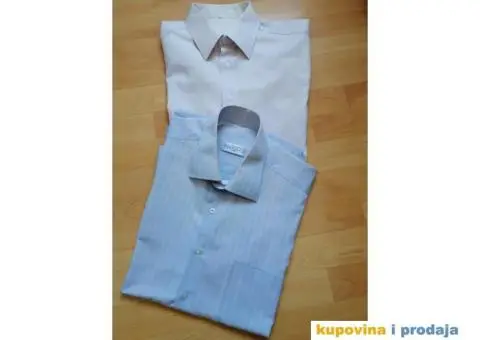 Košulje 2 kom obe za 300 din, dug rukav, vel 38-42 - 2/12