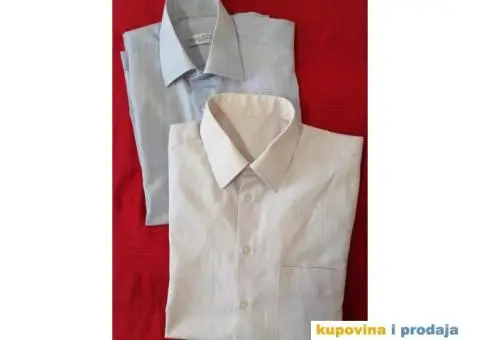 Košulje 2 kom obe za 300 din, dug rukav, vel 38-42 - 3/12