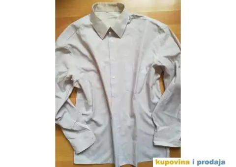Košulje 2 kom obe za 300 din, dug rukav, vel 38-42 - 5/12