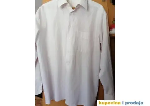 Košulje 2 kom obe za 300 din, dug rukav, vel 38-42 - 8/12