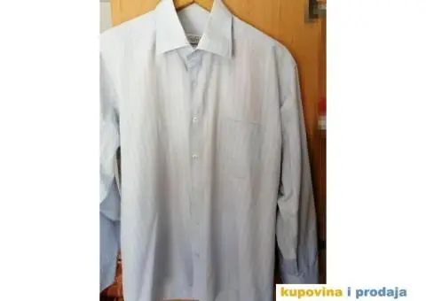 Košulje 2 kom obe za 300 din, dug rukav, vel 38-42 - 12/12