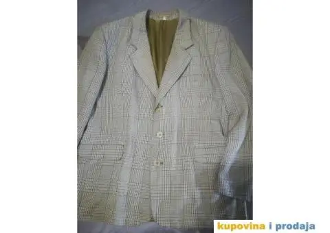 Sako vel 42, karirani braon - 7/7