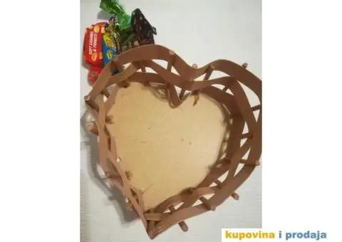 Korpa za razne dekoracije, cvetne, ili razne sitnice - 1/11