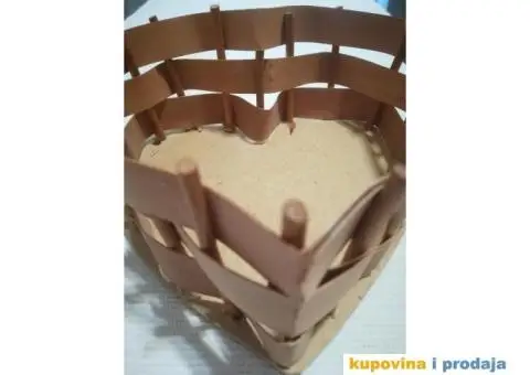 Korpa za razne dekoracije, cvetne, ili razne sitnice - 2/11