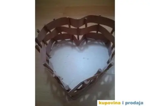 Korpa za razne dekoracije, cvetne, ili razne sitnice - 4/11