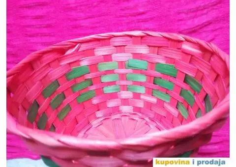 Korpa svetlo crvena za razne sitnice ili dekoraciju - 4/13