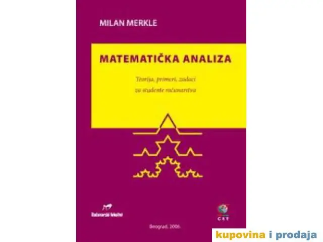 Časovi Matematičke Analize studentima RAF - 1