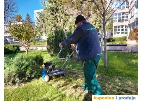 Vertikuliranje ( areacija ) travnjaka - 1/3