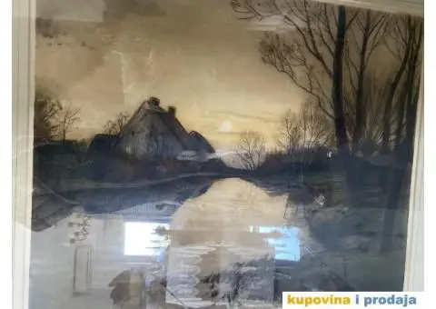 Starija slika sa ramom - 1/8