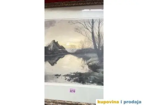 Starija slika sa ramom - 2/8