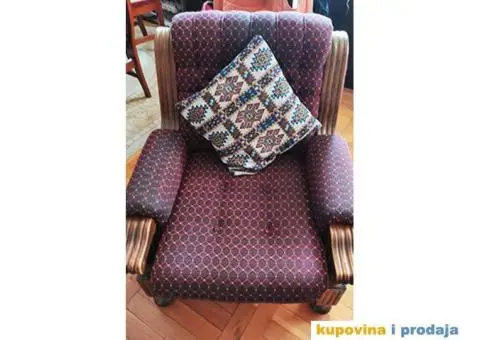 Sobna garnitura: fotelja, dvosed, trosed. - 3/3