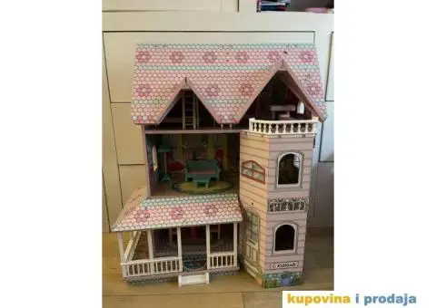 Drvena kucica za lutke - 2/3