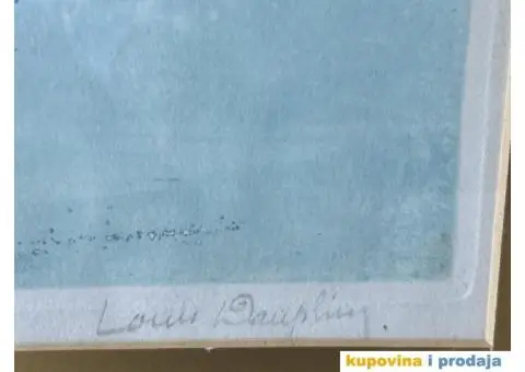 Ulje na papiru stara slika - 2/2