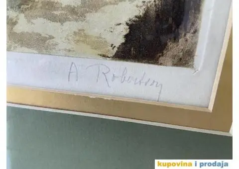 Uramljena slika stara - 4/5