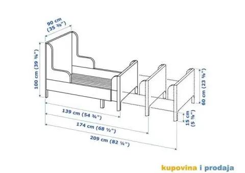 Produzivi decji krevet - 4/4