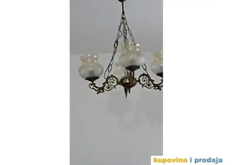 Stari mesingani lusteri - 1/6