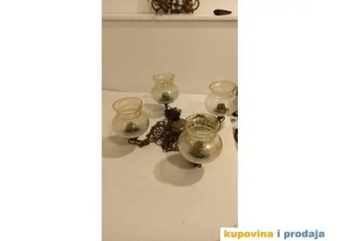 Stari mesingani lusteri - 5/6