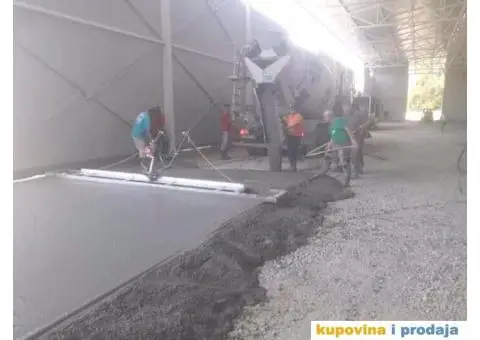Ferobeton-industrijski podovi-masinska obrada betona-betoniranje,armiranje - 6/8