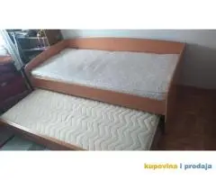 Krevet sa fiokom i 2 dušeka