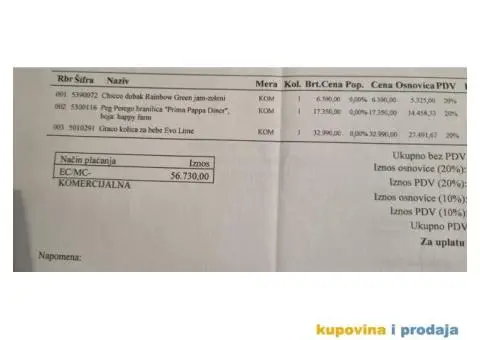 Stolica/Hranilica za bebe - 1/10