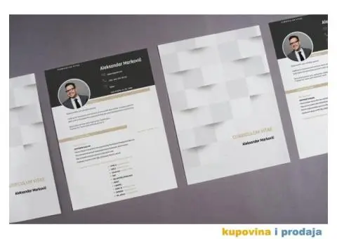 Profesionalna izrada CV obrazaca - 3/4