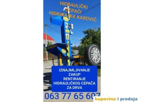 Hidraulički cepači ogrevnog drveta - 6/9