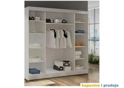 Klizni plakar -polovan - 3/4