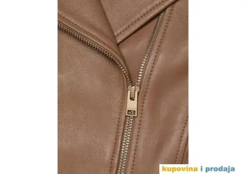 Prelepa kozna jakna cuvenog brenda, placena vise - 3/4