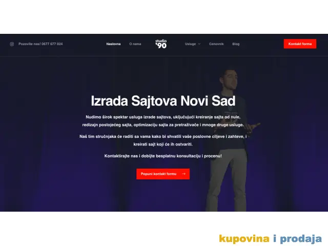 Izrada sajtova i SEO optimizacija, sajtovi već od 100€ - 1