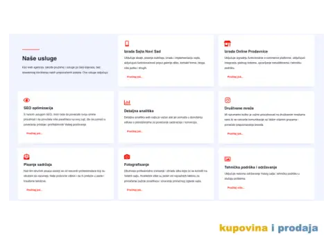 Izrada sajtova i SEO optimizacija, sajtovi već od 100€ - 4/4