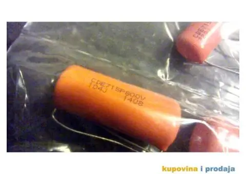 Orange drop 360nF 2n7 6n8 10nf 22nF 1uF 18nF 150nF - 8/12