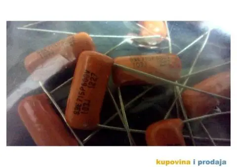 Orange drop 360nF 2n7 6n8 10nf 22nF 1uF 18nF 150nF - 9/12