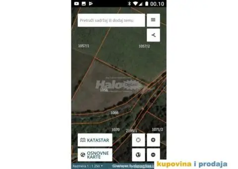 PLAC, MISLOĐIN PORED KOLUBARE, LEP POGLED, 32 ARA, OGRAĐEN, BLIZU STRUJA I VODA - 1/8