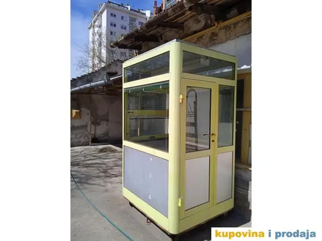 prodajem polovni kiosk cca 1,30x1,40m2 - 1