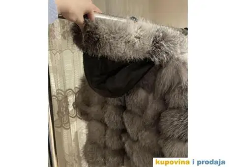 Bunda od polarne lisice i monton - 2/4