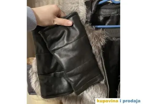 Bunda od polarne lisice i monton - 4/4