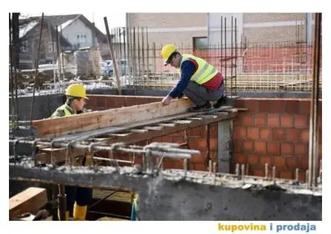 Potrebni gradjevinski radnik: