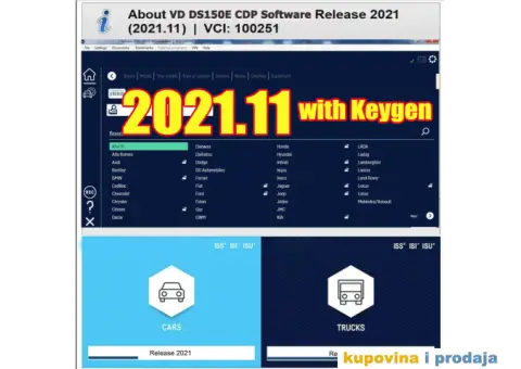 NOVO - Bluetooth Zlatni Delphi 2021.11 OBD2 Dijagnostika - 10/15