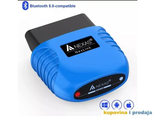 NEXAS NexLink Bluetooth IOS & Android & PC OBD2/EOBD Dijag - 1