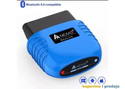 NEXAS NexLink Bluetooth IOS & Android & PC OBD2/EOBD Dijag - 1/15