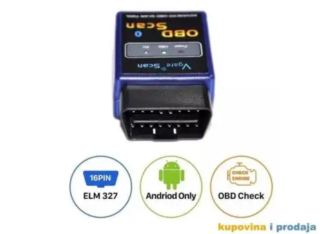 Auto Dijagnostika Vgate Bluetooth V1.5 ELM327 OBD2 OBDII - 2/9