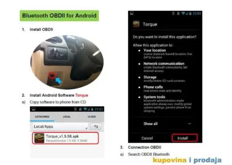 Bluetooth ELM327 HHOBD2 OBDII V1.5, 25k80 cip - 7/12