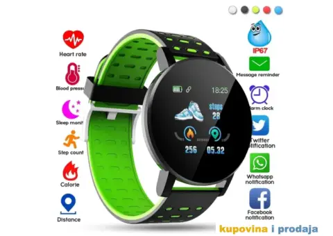 V6 Plus Bluetooth Smart Fitnes Watch - 5/15